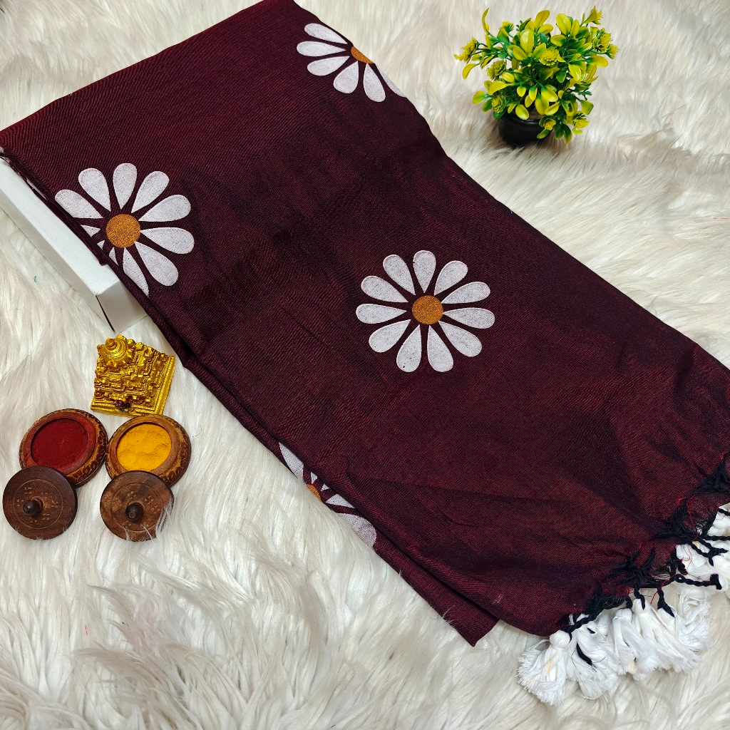 Cotton Saree Sarees – Harshal Textiles Elampillai