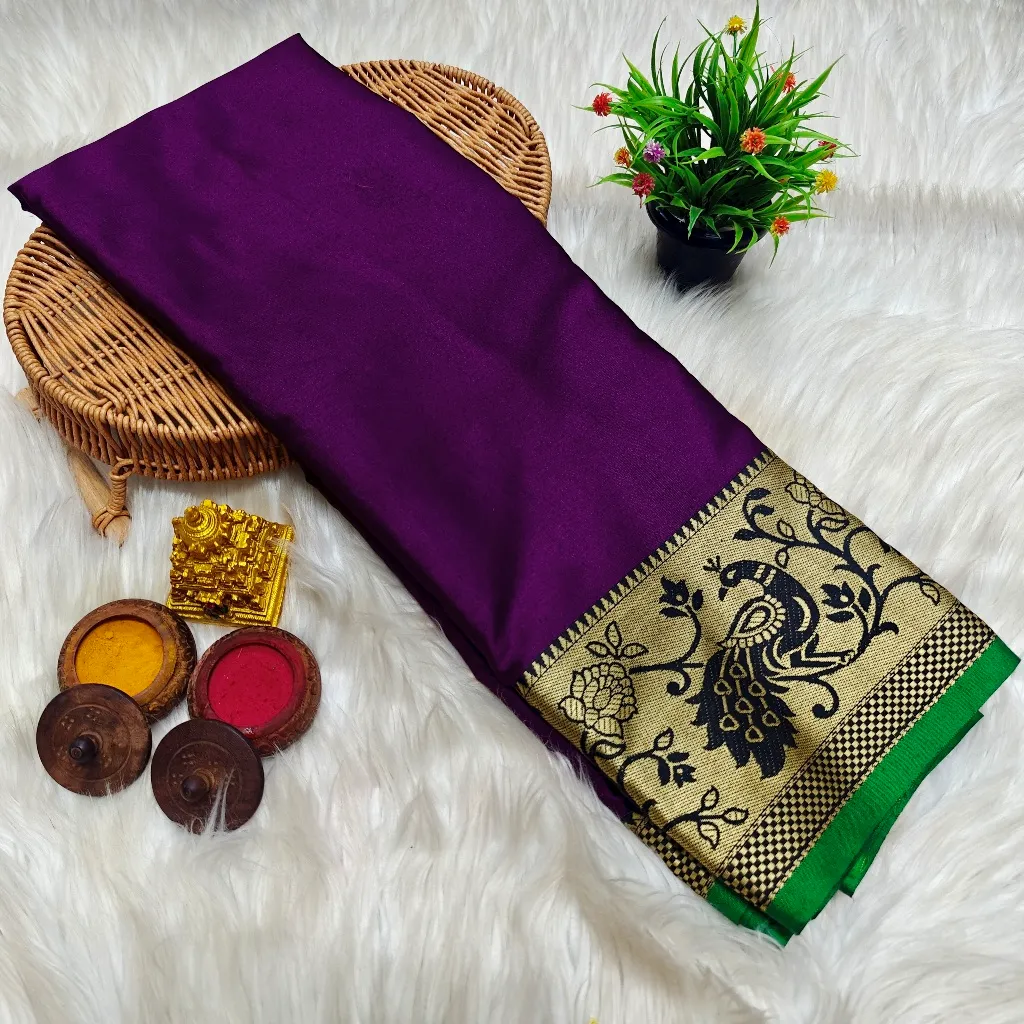 Narayanpet Cotton Saree – Harshal Textiles Elampillai
